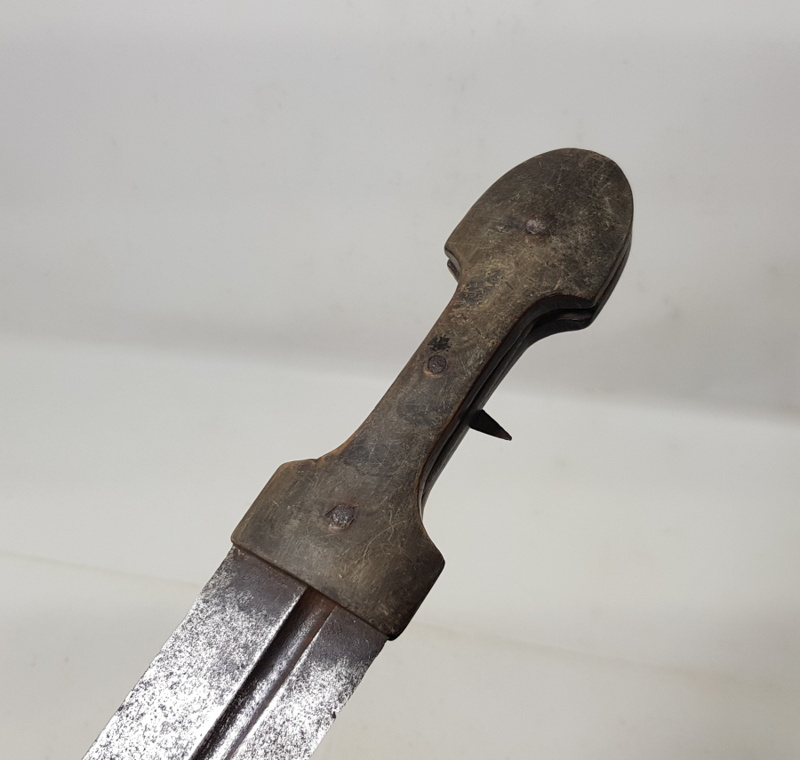 OSMANLI DÖNEMİ DEV BOYDA BOYNUZ SAPLI ÇERKES KAMASI