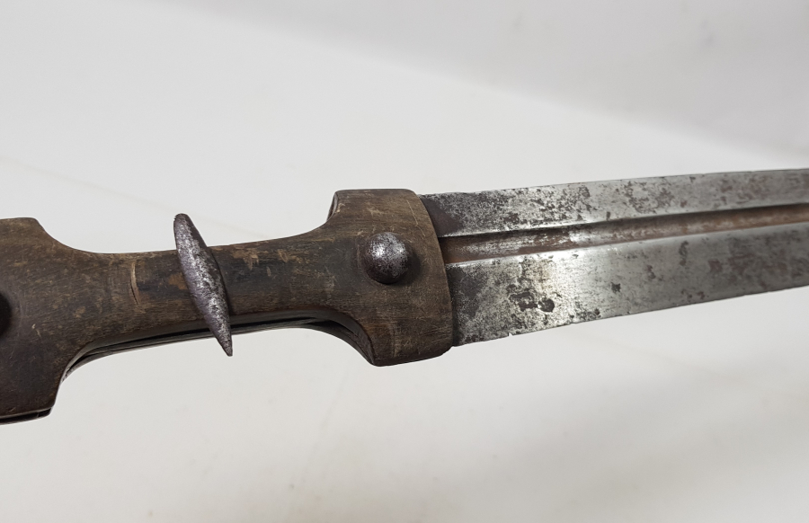 OSMANLI DÖNEMİ DEV BOYDA BOYNUZ SAPLI ÇERKES KAMASI