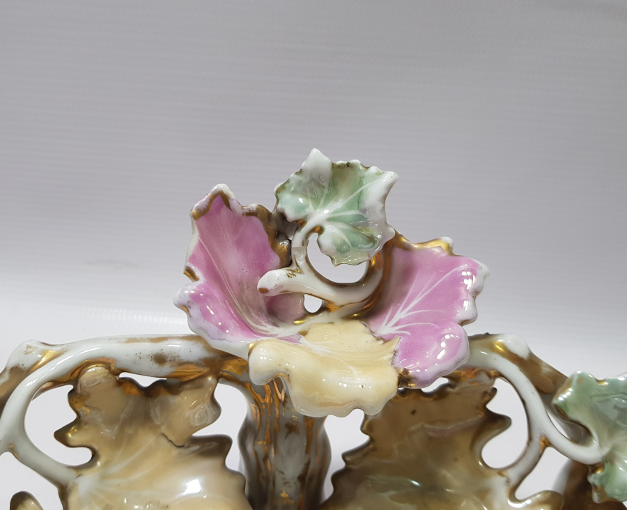 EL BOYAMA İŞÇİLİKLİ OSMANLI DÖNEMİ PORSELEN HOKKA