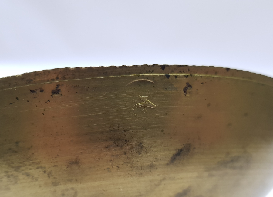 OSMANLI DÖNEMİ SÜLEYMANİYE DAMGALI NADİR FORMDA HAMAM TASI