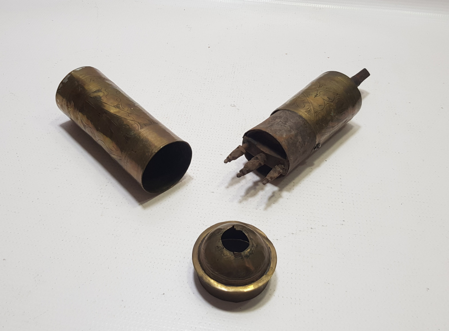 ÜZERİ İŞLEMELİ OSMANLI DÖNEMİ BOSNA KAHVE DEĞİRMENİ