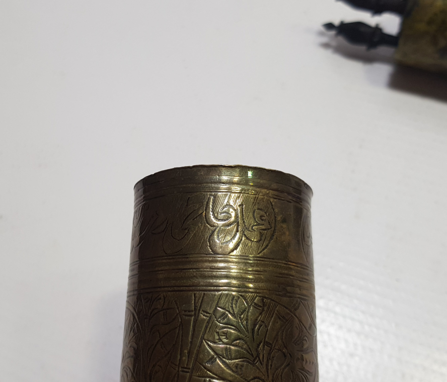 ÜZERİ OSMANLICA YAZILI VE İŞLEMELİ OSMANLI DÖNEMİ BOSNA İŞİ ÇOK NADİR KAHVE DEĞİRMENİ