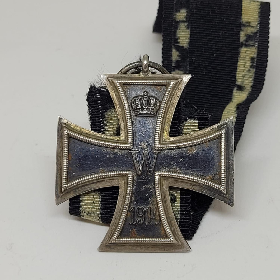 1. DÜNYA SAVAŞI GÜMÜŞ DEMİR HAÇ MADALYASI