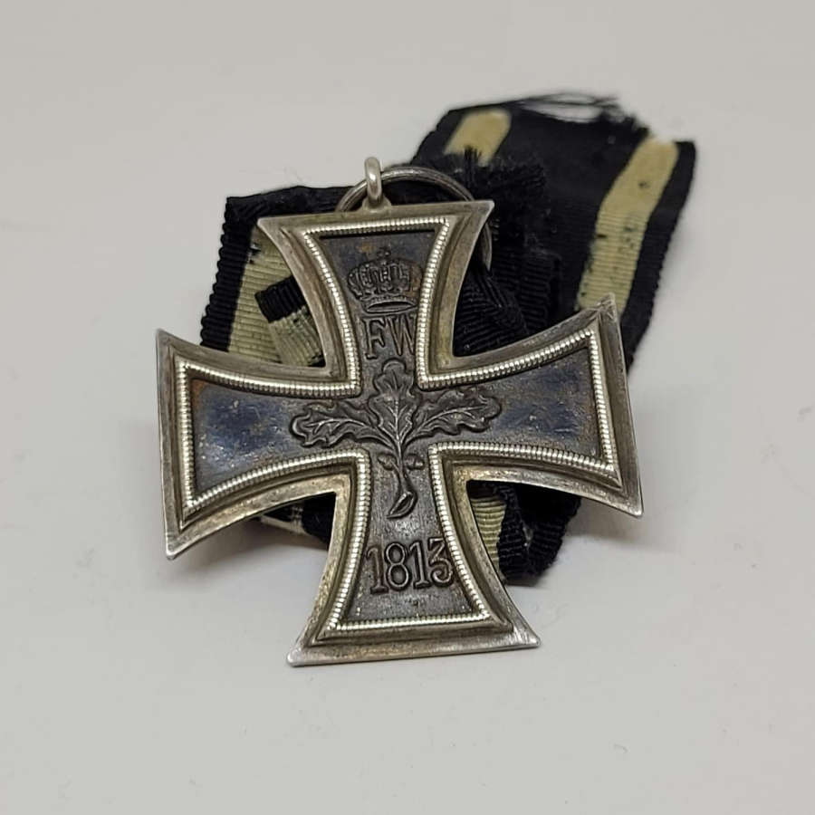 1. DÜNYA SAVAŞI GÜMÜŞ DEMİR HAÇ MADALYASI