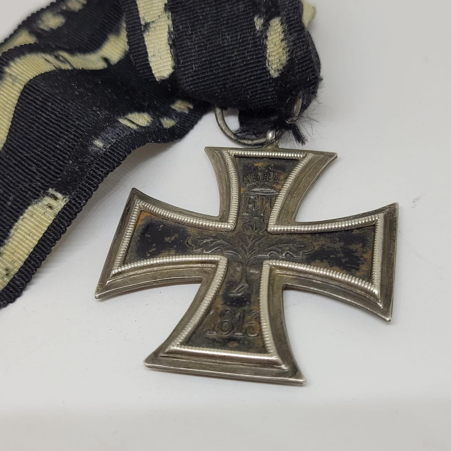 1. DÜNYA SAVAŞI GÜMÜŞ DEMİR HAÇ MADALYASI