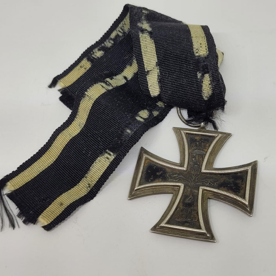 1. DÜNYA SAVAŞI GÜMÜŞ DEMİR HAÇ MADALYASI