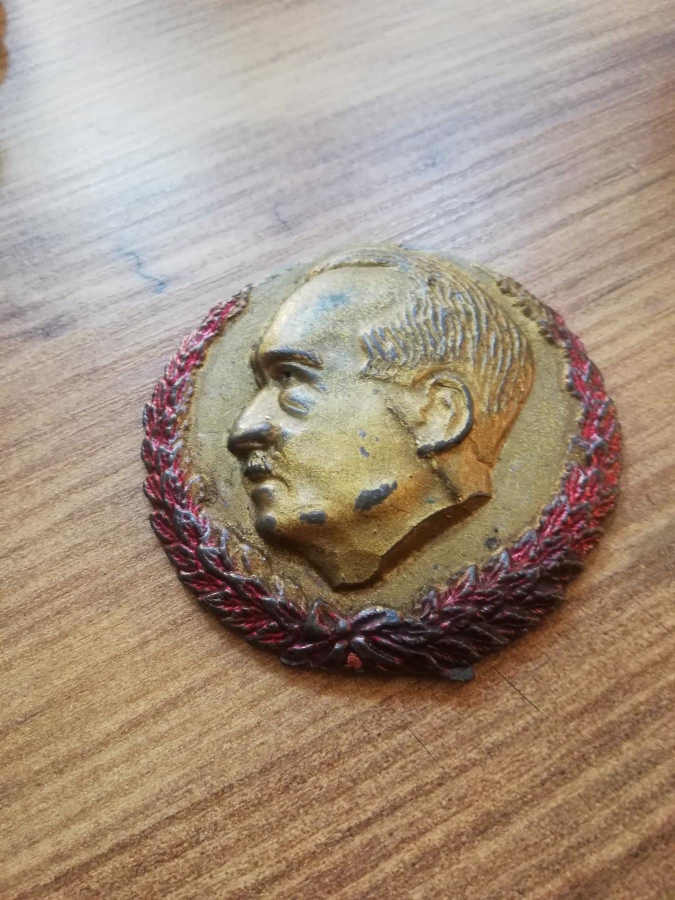 ÇOK NADİR İSMET İNÖNÜ MADALYA PLAKET 