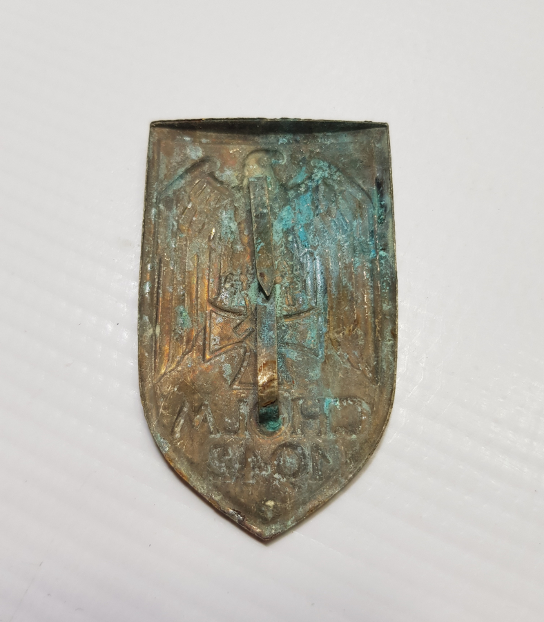 2. DÜNYA SAVAŞI DÖNEMİ ALMAN NAZİ 1942 CHOLM YAZILI ASKERİ BİRLİK BRÖVESİ