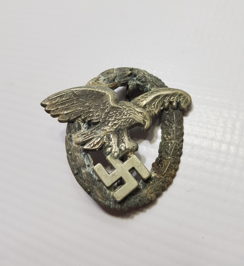 2. DÜNYA SAVAŞI DÖNEMİ NADİR ALMAN NAZİ HAVACI SUBAY BRÖVESİ