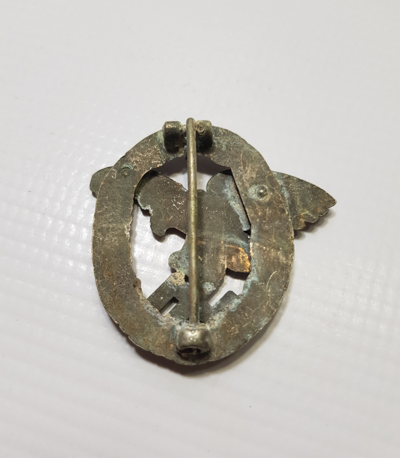 2. DÜNYA SAVAŞI DÖNEMİ NADİR ALMAN NAZİ HAVACI SUBAY BRÖVESİ