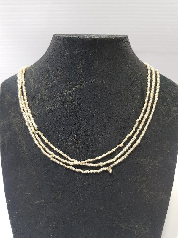 OSMANLI DÖNEMİ ÇOK KÜÇÜK TANELİ NADİR KUM İNCİ GERDANLIK