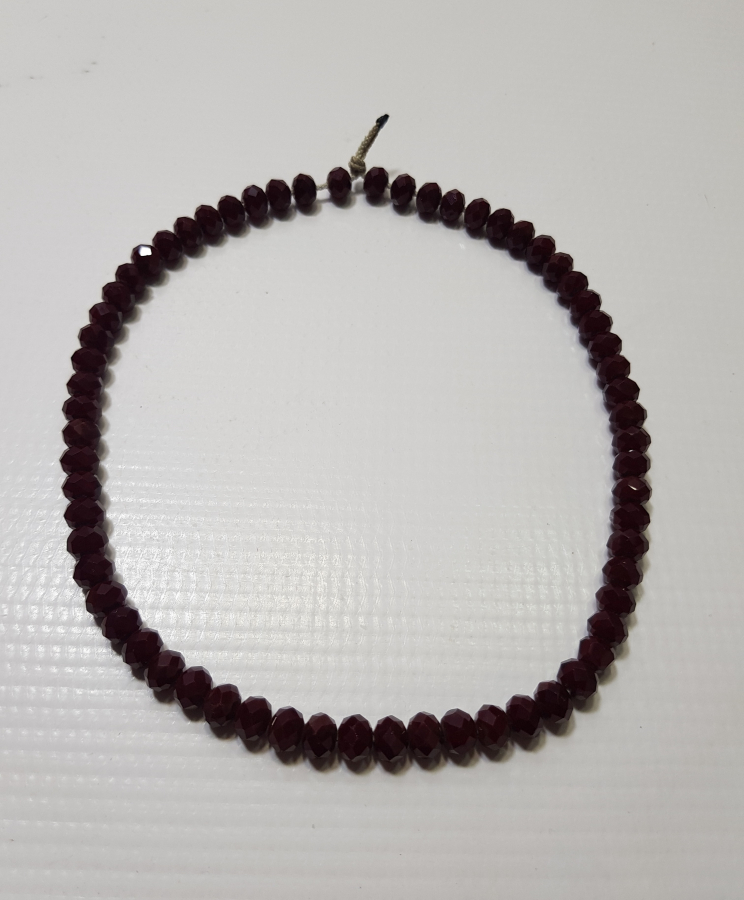 OSMANLI DÖNEMİ ÇOK NADİR RENKTE FASETA KESİM AKİK GERDANLIK