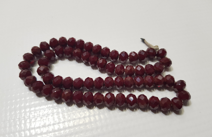 OSMANLI DÖNEMİ ÇOK NADİR RENKTE FASETA KESİM AKİK GERDANLIK