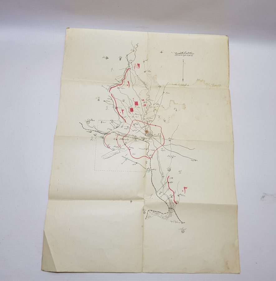 OSMNALICA EDİRNE MERKEZLİ SAVAŞ HARİTASI 