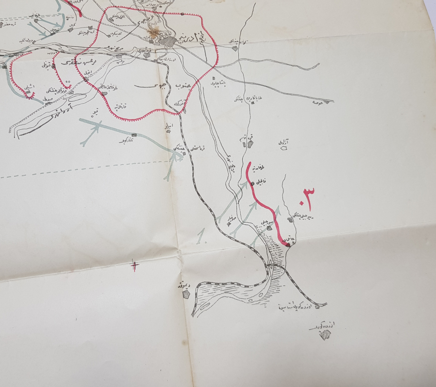 OSMNALICA EDİRNE MERKEZLİ SAVAŞ HARİTASI 