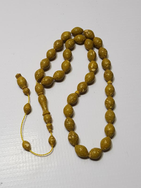 ÇOK NADİR USTA İŞİ ZENCEFİL TESPİH