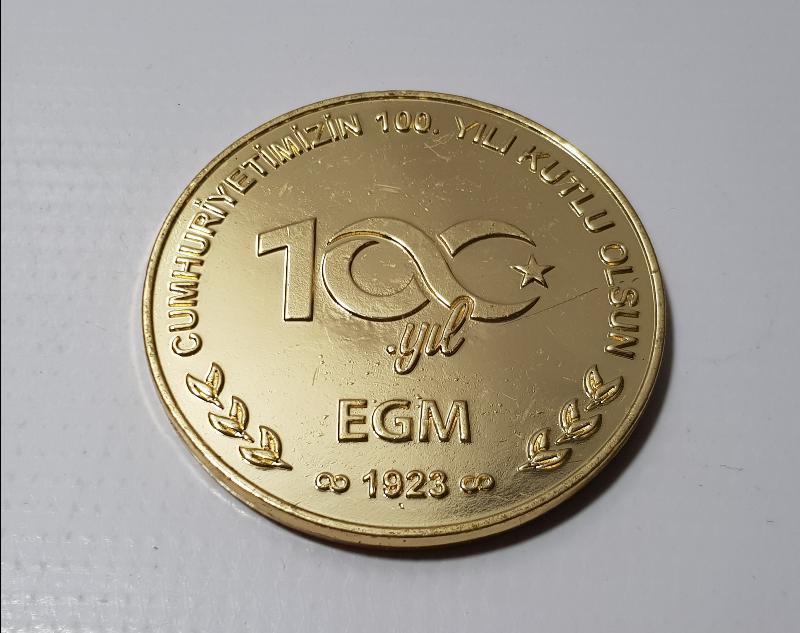 GÖÇMEN KAÇAKÇILIĞIYLA MÜCADELE VE HUDUT KAPILARI DAİRE BAŞKANLIĞI ÇOK NADİR MADALYON