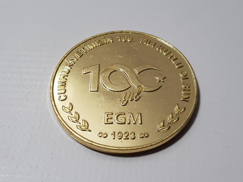 GÖÇMEN KAÇAKÇILIĞIYLA MÜCADELE VE HUDUT KAPILARI DAİRE BAŞKANLIĞI ÇOK NADİR MADALYON