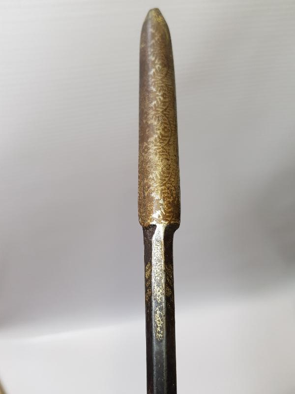 OSMANLI DÖNEMİ ALTIN ÇAKMA YENİÇERİ KILIÇ MASATI