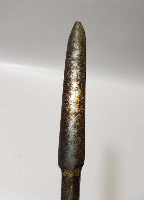 OSMANLI DÖNEMİ ALTIN ÇAKMA YENİÇERİ KILIÇ MASATI