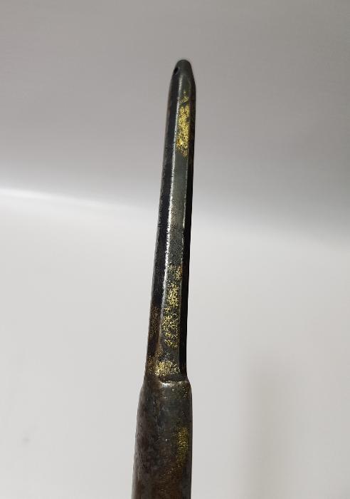 OSMANLI DÖNEMİ ALTIN ÇAKMA YENİÇERİ KILIÇ MASATI