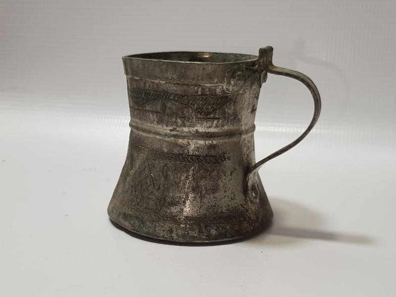 OSMANLI DÖNEMİ BAKIR DALDIRMA BARDAK