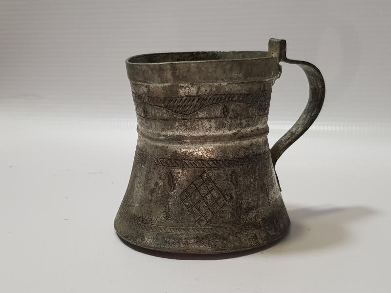 OSMANLI DÖNEMİ BAKIR DALDIRMA BARDAK