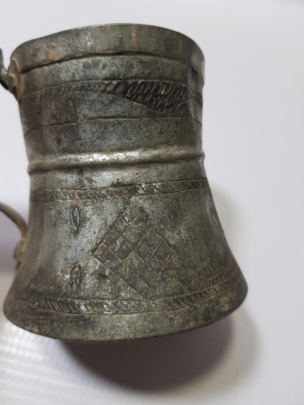 OSMANLI DÖNEMİ BAKIR DALDIRMA BARDAK