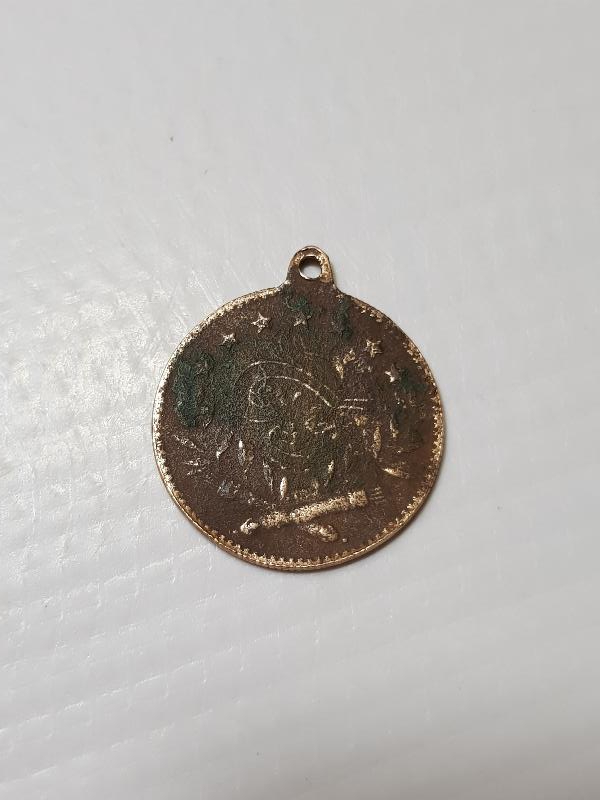 RESNELİ NİYAZİ VE ENVER PAŞA GÖRSELLİ ÇOK NADİR MEŞRUTİYET MADALYASI