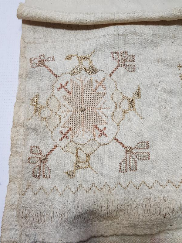 OSMANLI DÖNEMİ RUM İŞİ TELKIRMA VE HESAP İŞÇİLİKLİ NADİR YAĞLIK