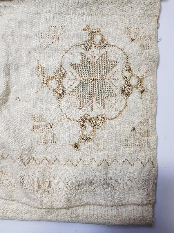 OSMANLI DÖNEMİ RUM İŞİ TELKIRMA VE HESAP İŞÇİLİKLİ NADİR YAĞLIK