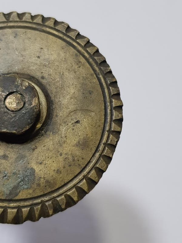 OSMANLI DÖNEMİ SÜLEYMANİYE DAMGALI HAMUR KESME ALETİ