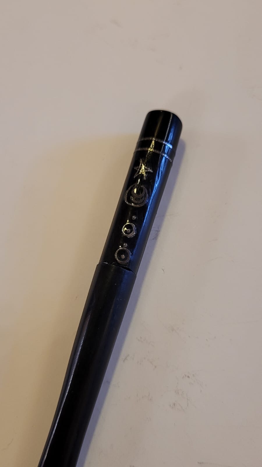 AY YILDIZLI VE OSMANLICA YADİGAR YAZILI AĞIZLIK