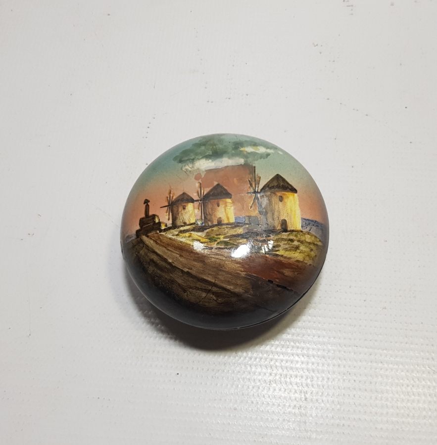 OSMANLI DÖNEMİ ÇOK NADİR KÜTAHYA DAN MÜBADELEYLE YUNANİSTANA GİTMİŞ RUMLAR TARAFINDAN YAPILMIŞ KAPAKLI KUTU