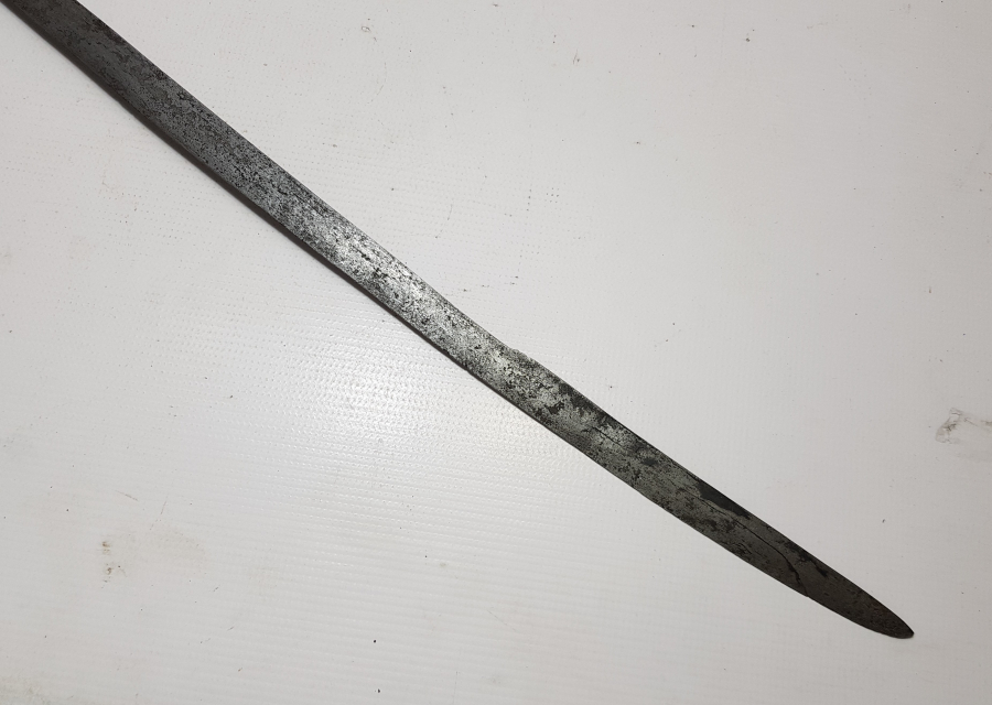 OSMANLI DÖNEMİ PALA FORMLU YALMANLI ERTUĞRUL ALAYLARI SUBAY KILICI