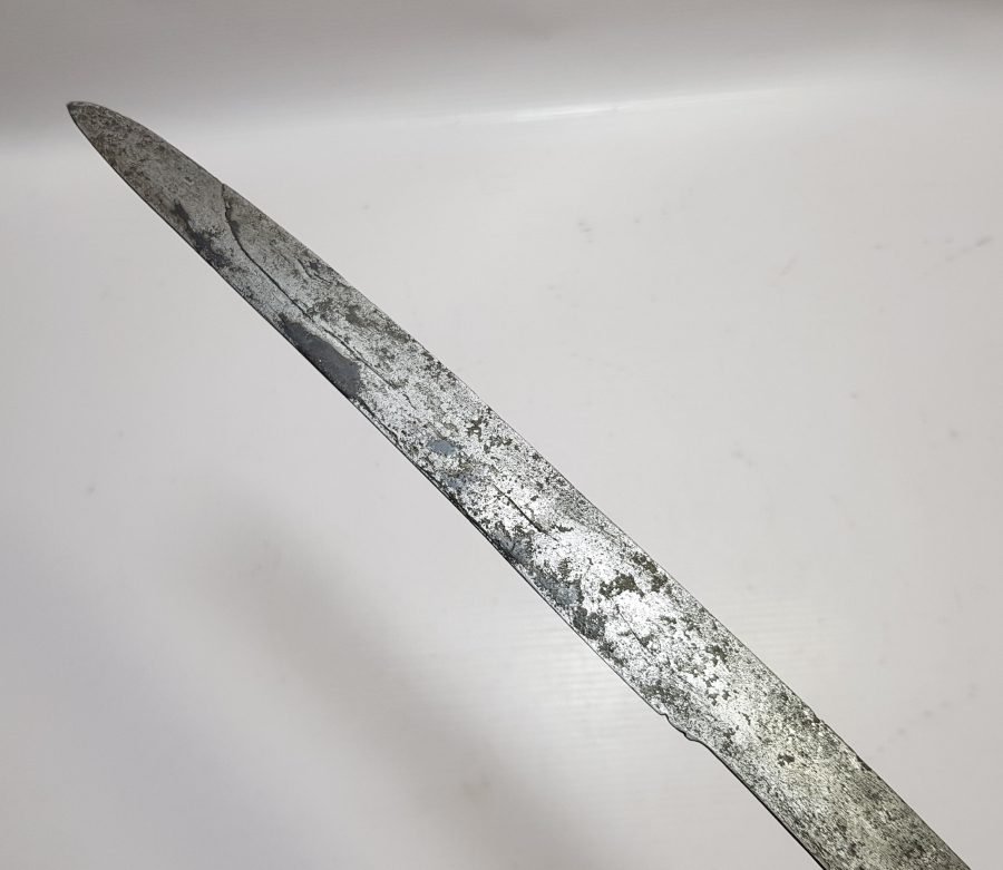 OSMANLI DÖNEMİ PALA FORMLU YALMANLI ERTUĞRUL ALAYLARI SUBAY KILICI