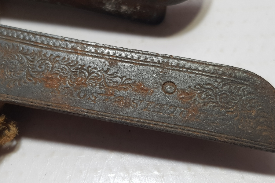 OSMANLI DÖNEMİ ÇİFT DOLMA TÜFEK ÇAKMAĞI