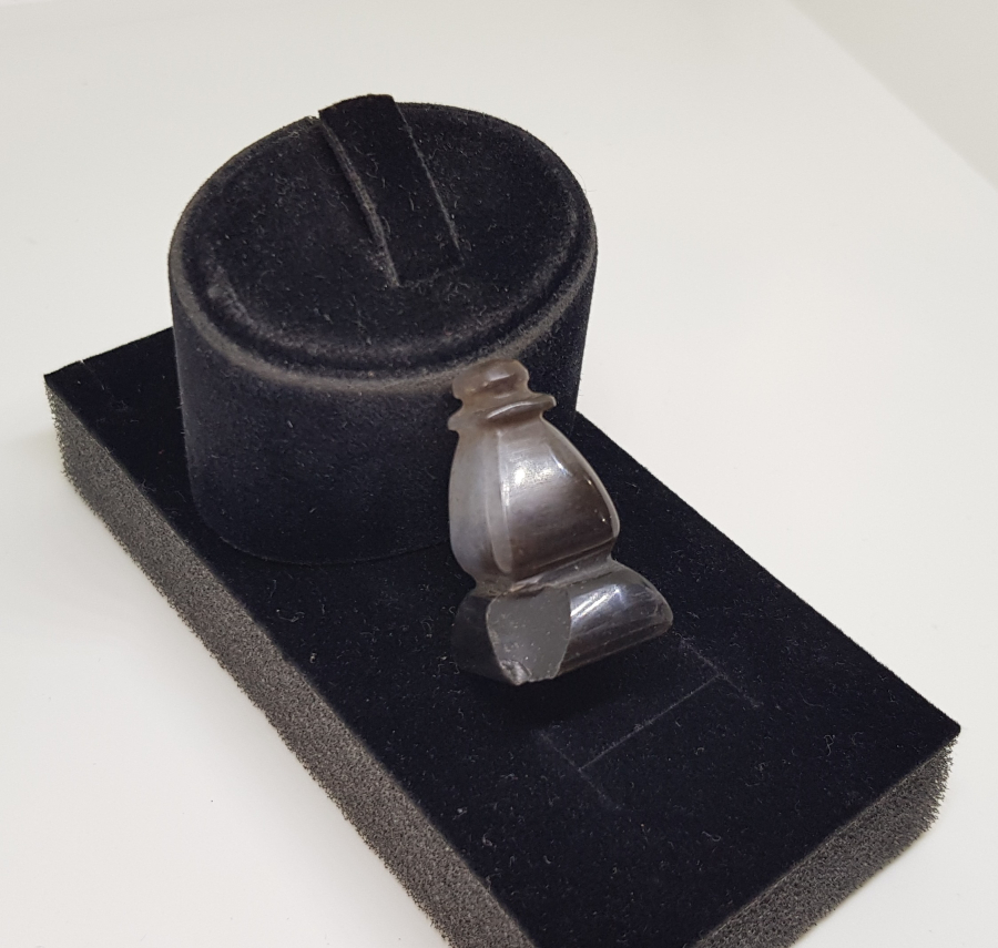 OSMANLI DÖNEMİ DOĞAL TAŞ ÜZERİ EL KAZIMA İŞÇİLİKLİ NADİR TILSIM MÜHÜR