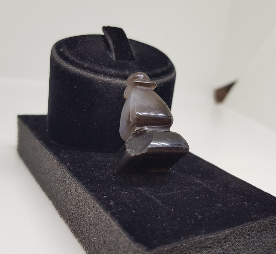 OSMANLI DÖNEMİ DOĞAL TAŞ ÜZERİ EL KAZIMA İŞÇİLİKLİ NADİR TILSIM MÜHÜR