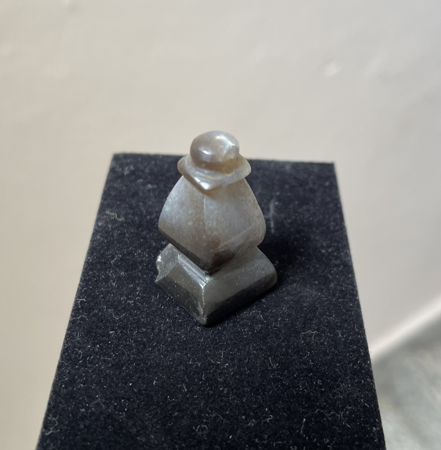 OSMANLI DÖNEMİ DOĞAL TAŞ ÜZERİ EL KAZIMA İŞÇİLİKLİ NADİR TILSIM MÜHÜR