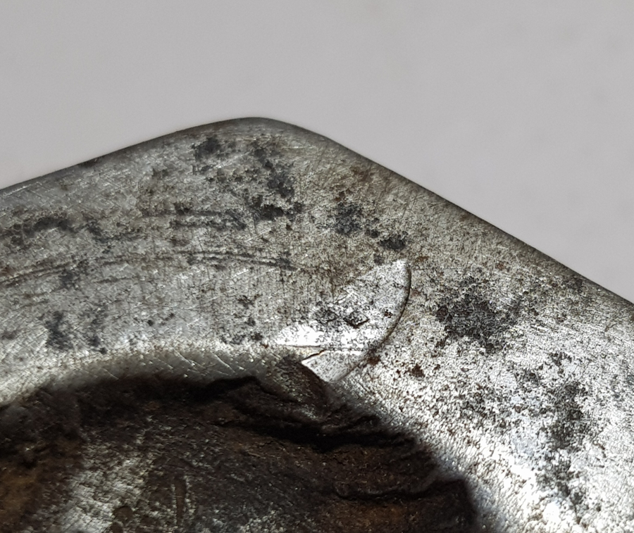 ÜZERİ DAMGALI OSMANLI DÖNEMİ KÖŞELİ DİRHEM - AĞIRLIK