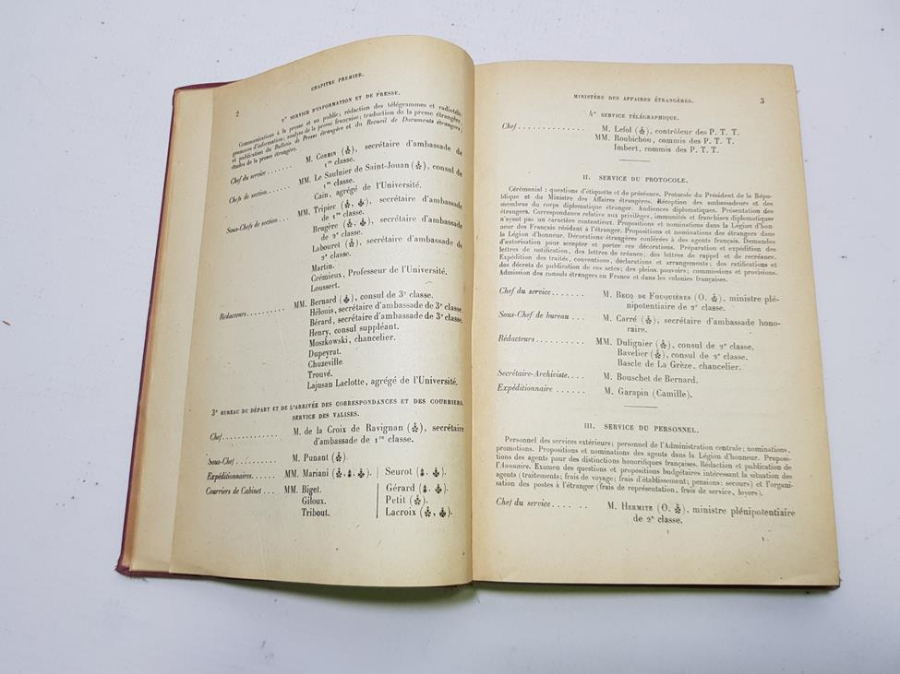 1923 FRANSA'NIN İZMİR KONSOLOSLUĞU KİTABI