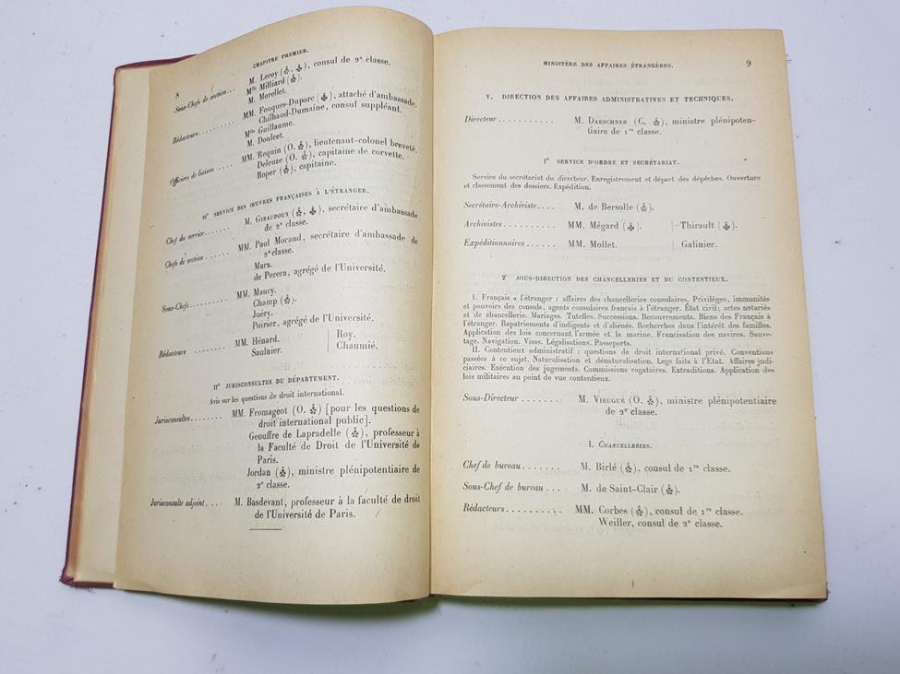 1923 FRANSA'NIN İZMİR KONSOLOSLUĞU KİTABI