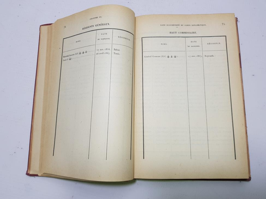 1923 FRANSA'NIN İZMİR KONSOLOSLUĞU KİTABI