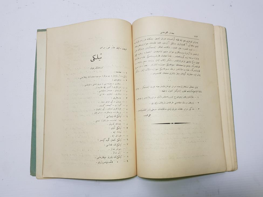 1924 TARİHLİ OSMANLICA ÖĞRETMENLER DERGİSİ