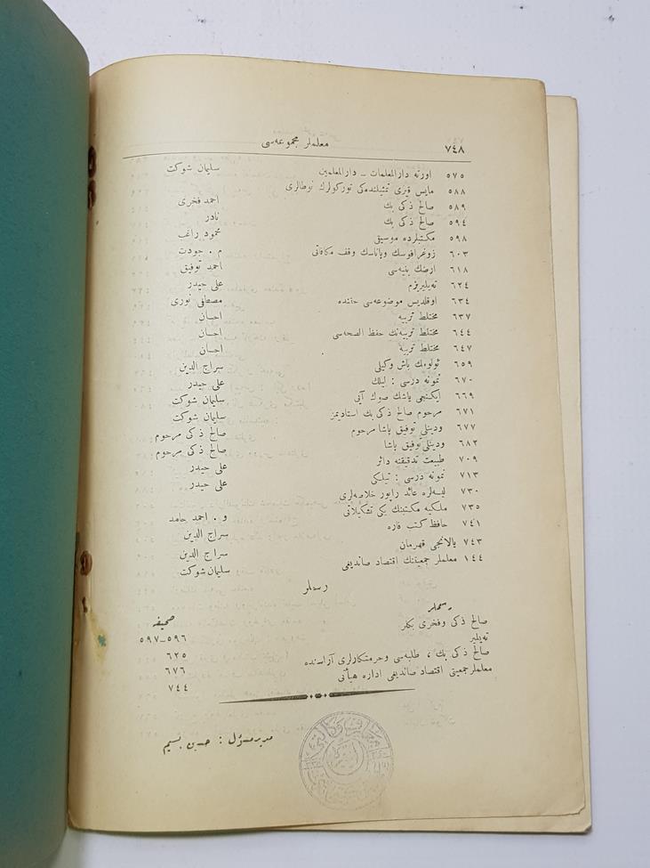 1924 TARİHLİ OSMANLICA ÖĞRETMENLER DERGİSİ