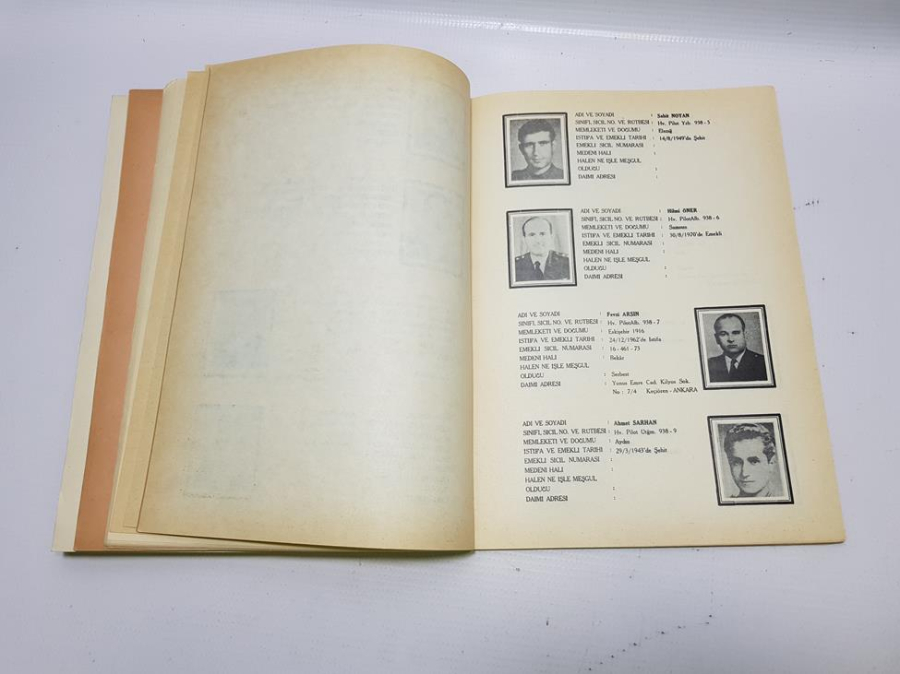 1938 YILI HARP OKULU MEZUNLARI ALMANAK