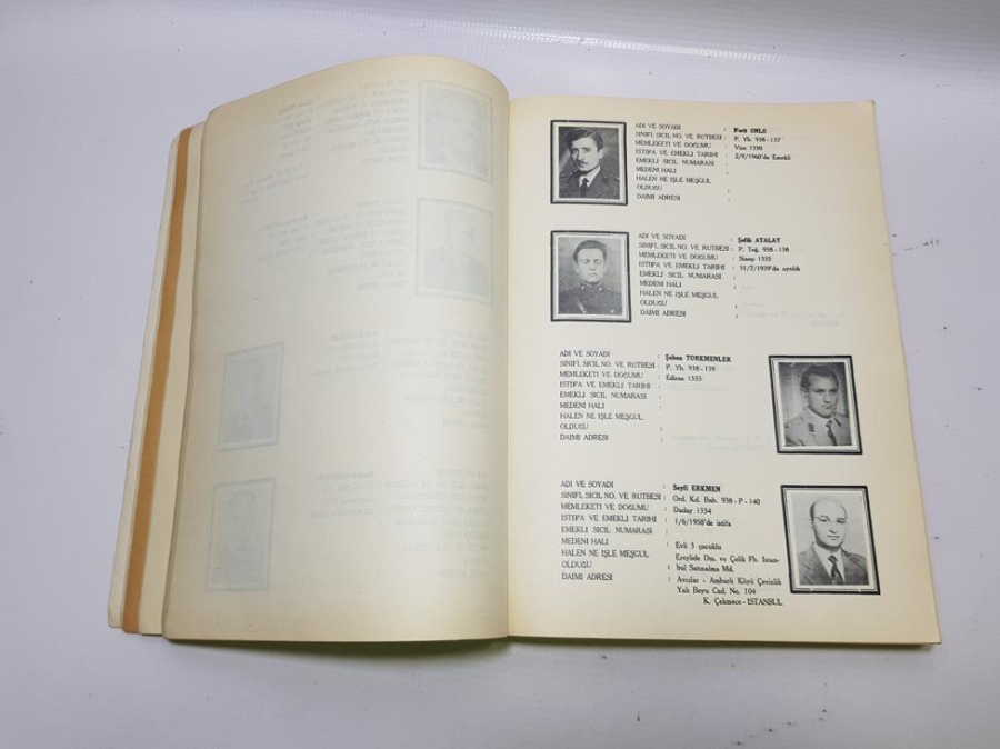 1938 YILI HARP OKULU MEZUNLARI ALMANAK