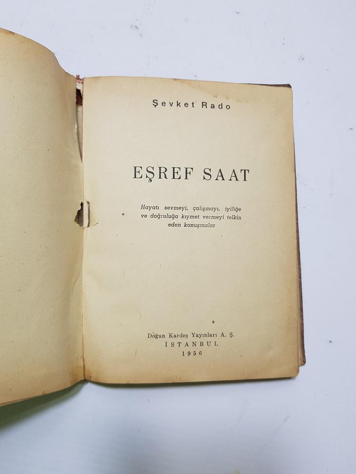 1956 ŞEVKET RADO - EŞREF SAAT 