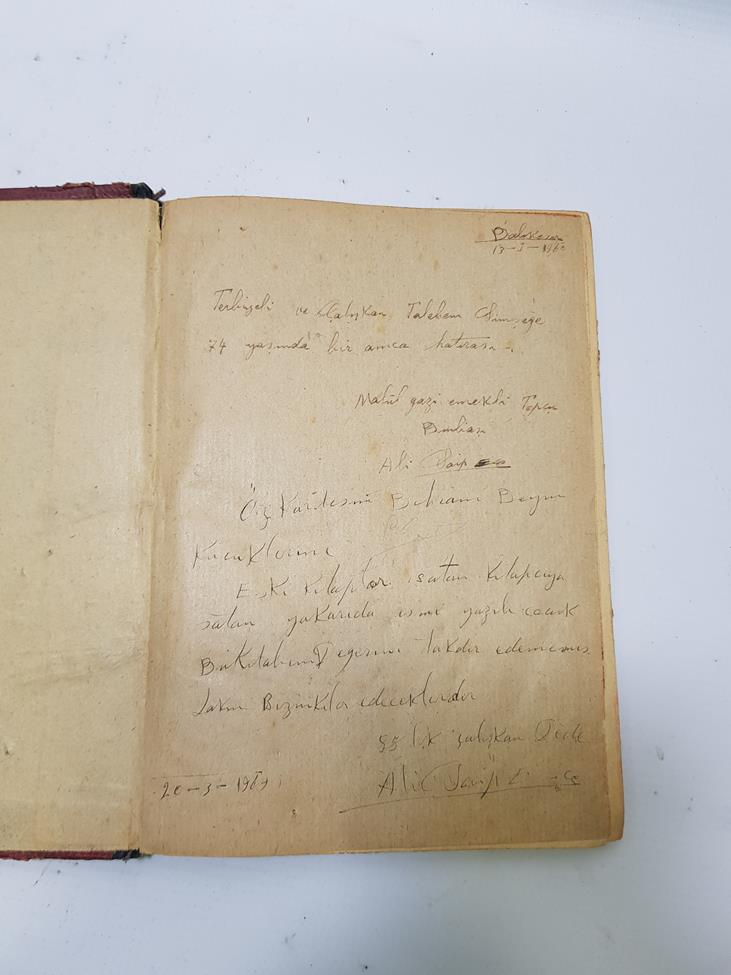 1957 TURAN AZİZ BELER - OKUL GÖRGÜSÜ KİTABI